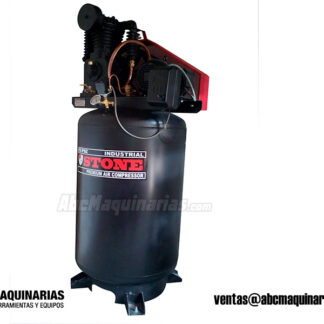 Compresor de aire ELECTRICO STONE® 5.0HP 21CFM 175PSI 80 Galones