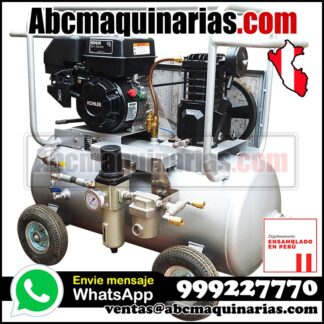 Compresor de aire GASOLINA 12CFM 125PSI para buceo hookah SCUB12GK STONE®