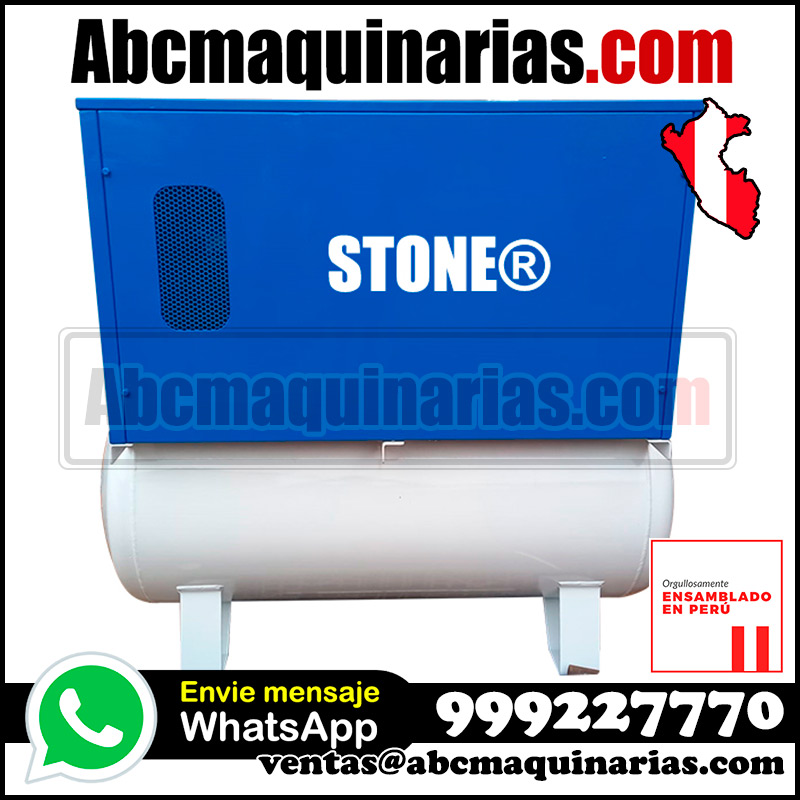 Compresor de aire con motor hidráulico STONE® 40 CFM 175PSI 100 - 120 Galones