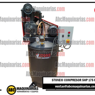 Compresor de aire ELECTRICO STONE® 5.0HP 21CFM 175PSI 60 Galones