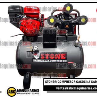 Compresor de aire GASOLINA 30CFM 125PSI 80 Galones GATOR30G/ STONE®