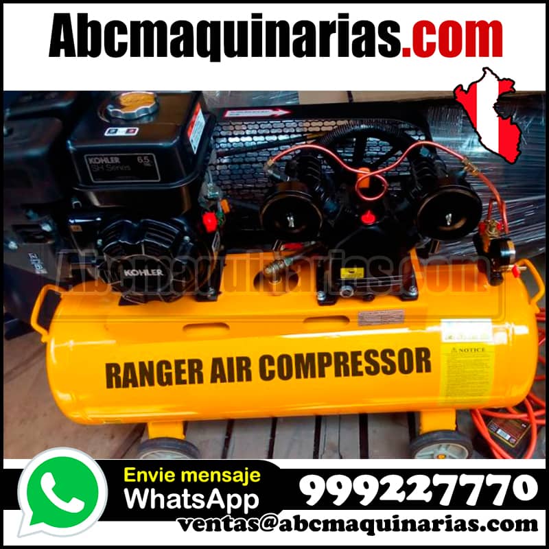 Compresor de aire GASOLINA 12CFM 125PSI 26 Galones GATOR12GK RANGER®