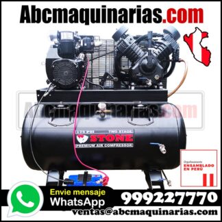 Compresor de aire DIESEL 40CFM 175PSI 120 Galones RAPTOR40DC STONE® CAMPBELL®
