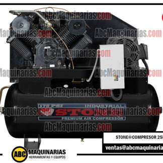 Compresor de aire ELECTRICO STONE® 25HP 175PSI 120 Galones