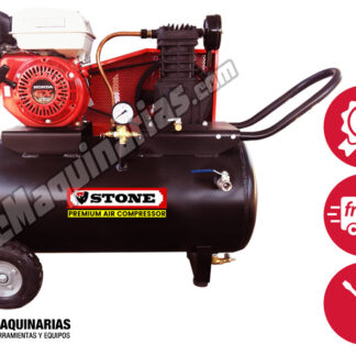 Compresor de aire GASOLINA 12CFM 125PSI 20 Galones RAPTOR12G STONE®