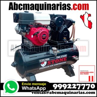 Compresor de aire GASOLINA 20CFM 175PSI 30 Galones RAPTOR20G STONE