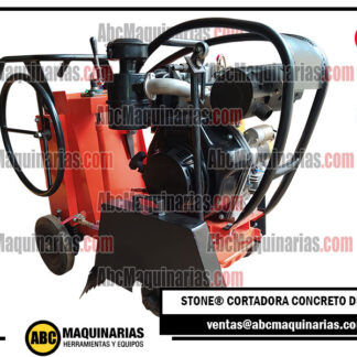 Cortadora de Concreto y Asfalto STONE® 20 pulgadas 16HP motor DIESEL