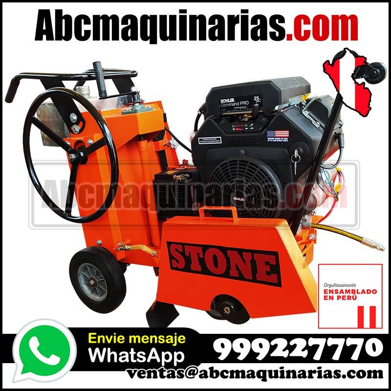 Cortadora de Concreto y Asfalto STONE® 20 PULGADAS 23HP motor Koher