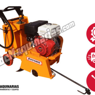 Cortadora de Concreto y Asfalto STONE® 18 PULGADAS 13HP motor Honda