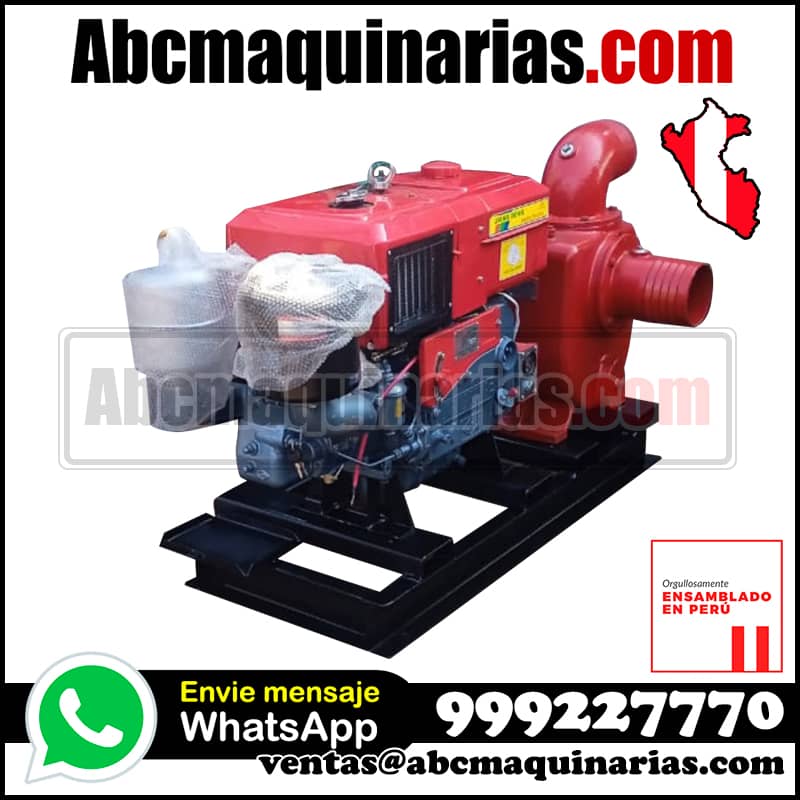 Motobomba Autocebante 6 Pulgadas DIESEL ALTO Caudal 260m3/H Altura 30m STONE®