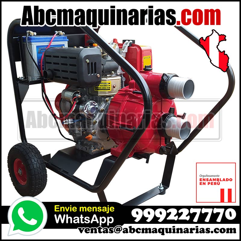 Motobomba centrifuga de barrido 3 Pulgadas DIESEL Caudal 60m3/H Altura 25m STONE®