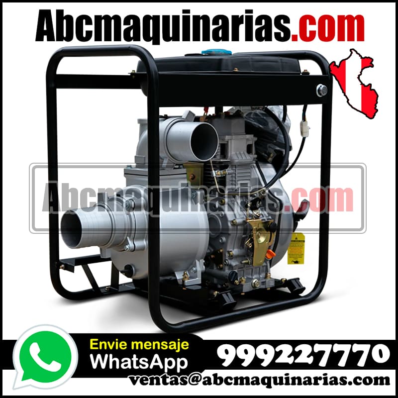 Motobomba Autocebante 4 Pulgadas DIESEL Caudal 85m3/H Altura 25m STONE®