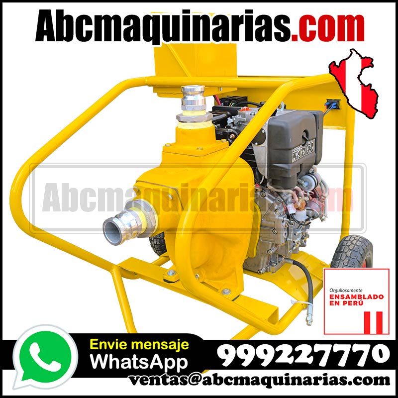 Motobomba Autocebante 2 Pulgadas para trasegado de DIESEL Caudal 150 GPM Altura 25 m STONE®