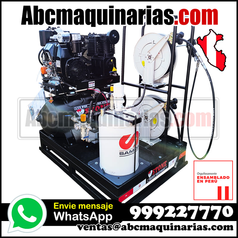 Skid rack o plataforma de lubricación para camioneta Toyota Hilux doble cabina - Compresor motor petrolero diesel